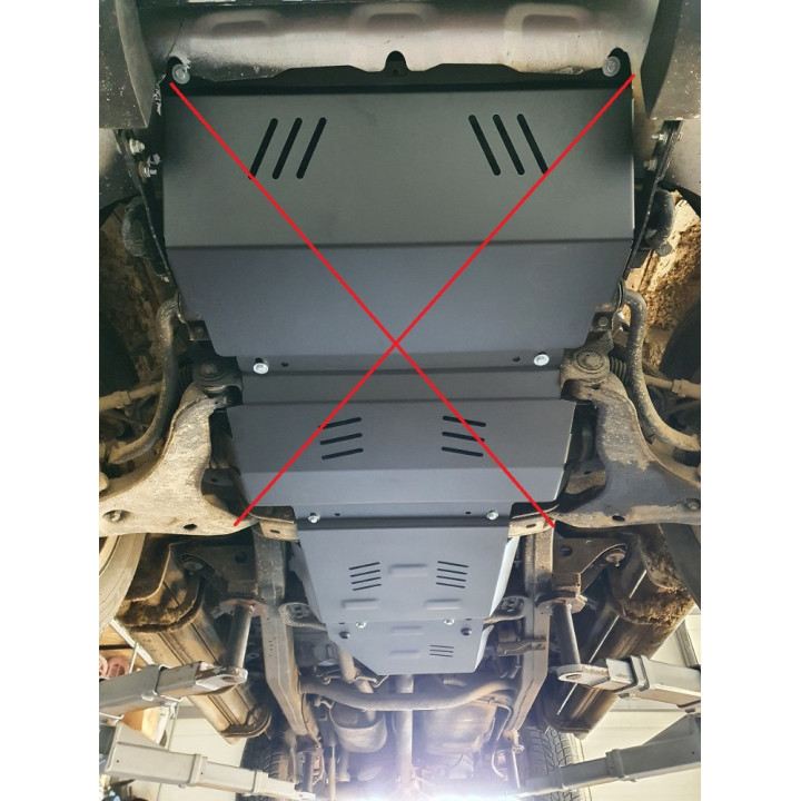 Scut Cutie de Viteze și Cutie de Transfer, Scut Protection, Mitsubishi L200 2005 - 2015 - EDK.ro
