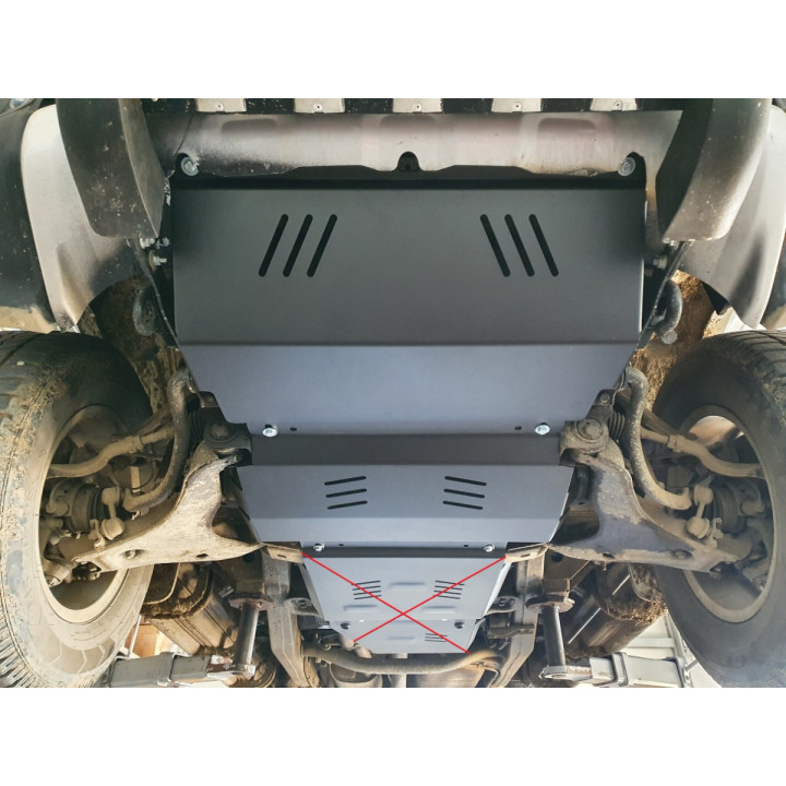 Scut Motor și Radiator, Scut Protection, Mitsubishi L200 2005 - 2015 - EDK.ro