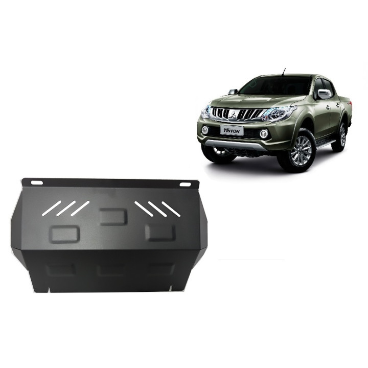 Skid Plate for Radiator, Scut Protection, Mitsubishi L200 2015 - Present - EDK.ro