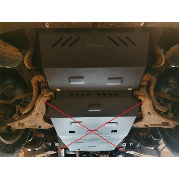 Scut Radiator, Scut Protection, Mitsubishi L200 2015 - Prezent - EDK.ro