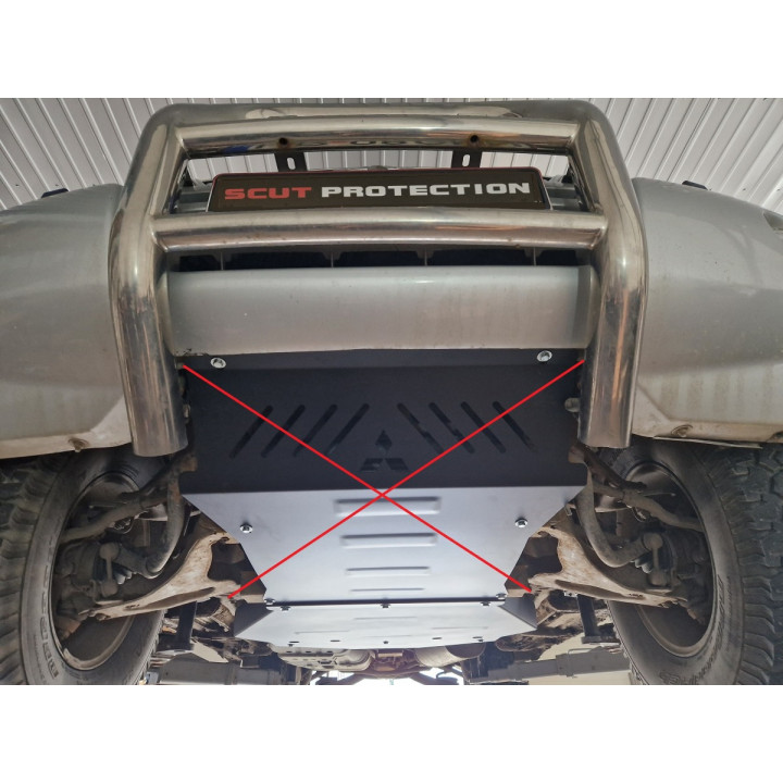 Scut Cutie de Viteze, Scut Protection 4, Mitsubishi Pajero, Volvo V90 2007 - 2021 - EDK.ro