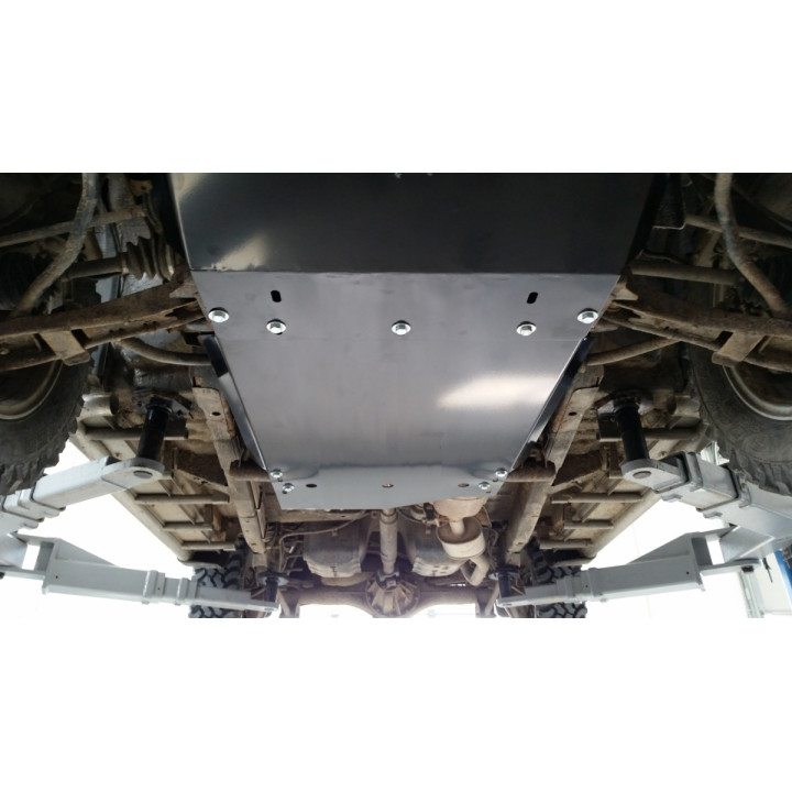 Skid Plate for Gearbox, Scut Protection, Mitsubishi Pajero Pinin 1997 - 2007 - EDK.ro