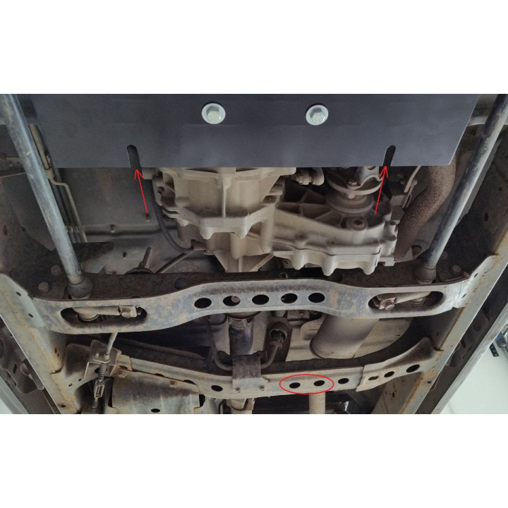 Scut Cutie de Viteze, Scut Protection Pick Up, Nissan Navara 1997 - 2004 - EDK.ro