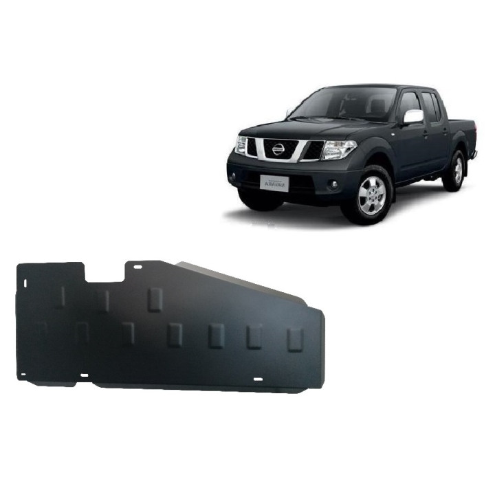 Skid Plate for Fuel Tank, Scut Protection, Nissan Navara 2005 - 2015 - EDK.ro