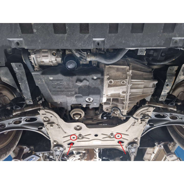 Skid Plate for Engine, Scut Protection, Nissan NV300 2022 - Present - EDK.ro