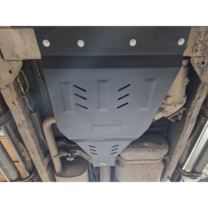 Skid Plate for Gearbox and Transfer Case, Scut Protection, Nissan Pathfinder 2005 - 2015 - EDK.ro