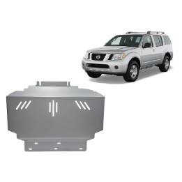 Aluminium Skid Plate for Engine, Scut Protection, Nissan Pathfinder 2005 - Present - EDK.ro