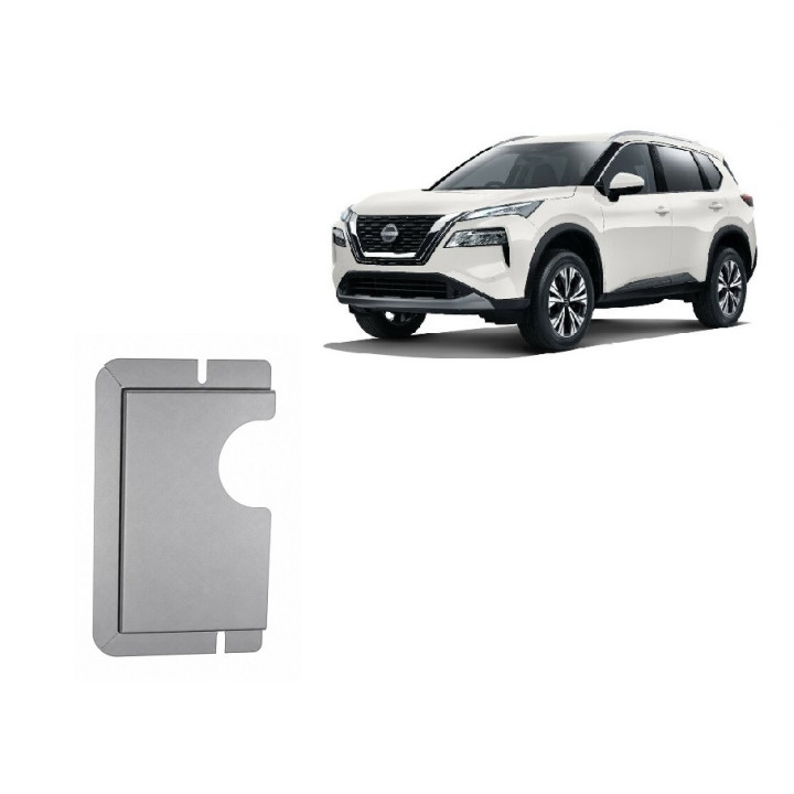 Aluminium Skid Plate for Differential, Scut Protection T33, Nissan X-Trail 2021 - Present - EDK.ro