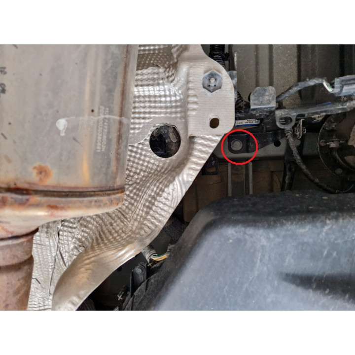 Skid Plate for Catalytic Converter, Scut Protection Anti Theft, Opel Movano 2010 - 2021 - EDK.ro