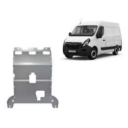 Aluminium Skid Plate for Engine, Scut Protection, Opel Movano 2022 - Present - EDK.ro