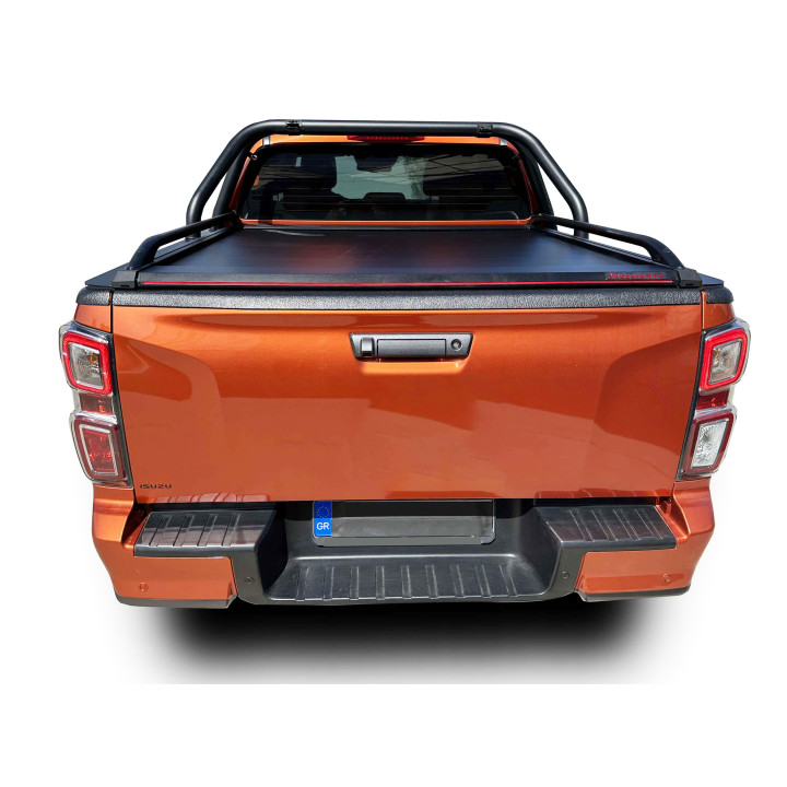 Manual Roll Top Tonneau Bed Cover, Tessera 4x4 Roll+, Isuzu D-Max Double Cab 2021 - Present - EDK.ro