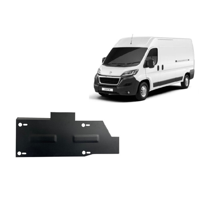 Skid Plate for AdBlue Tank, Scut Protection, Peugeot Boxer 2016 - Present - EDK.ro