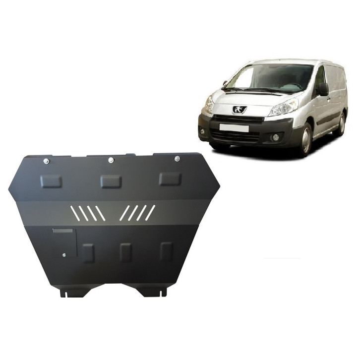 Skid Plate for Engine and Gearbox, Scut Protection, Peugeot Expert 2006 - 2016 - EDK.ro