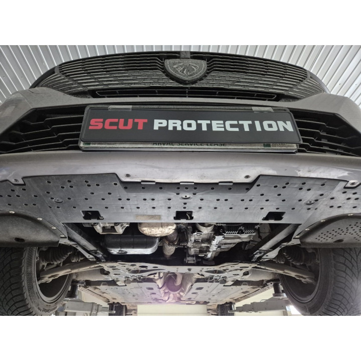Skid Plate for Engine, Scut Protection, Peugeot Partner 2018 - Present - EDK.ro