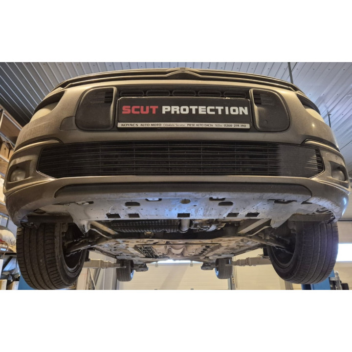Skid Plate for Engine, Scut Protection, Peugeot Partner 2018 - Present - EDK.ro