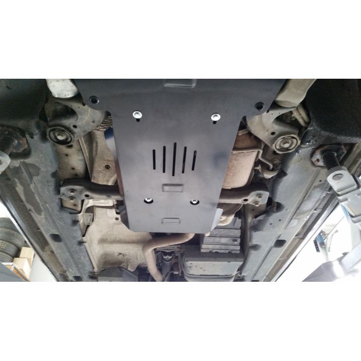 Skid Plate for Gearbox, Scut Protection Automatic, Porsche Cayenne 2006 - 2017 - EDK.ro