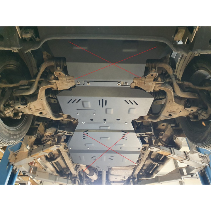 Skid Plate for Engine, Scut Protection, Renault Alaskan 2017 - Present - EDK.ro