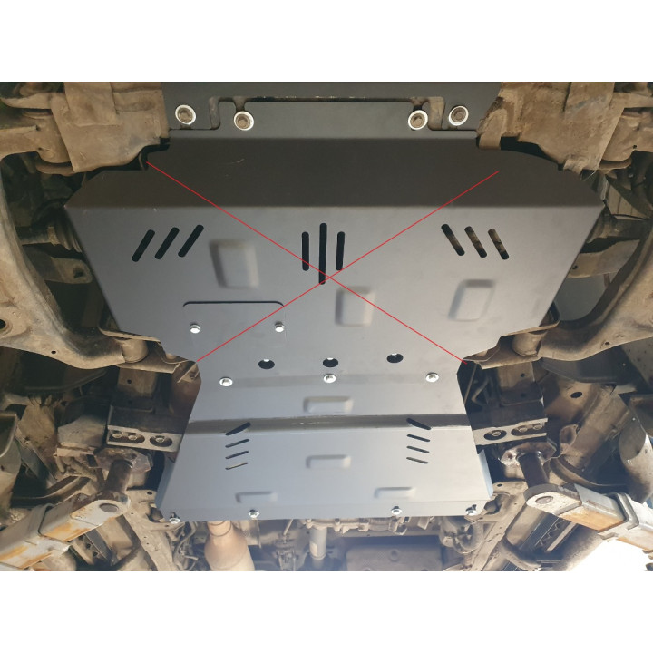 Skid Plate for Gearbox, Scut Protection, Renault Alaskan 2017 - Present - EDK.ro