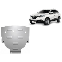 Aluminium Skid Plate for Engine, Scut Protection, Renault Kadjar 2015 - 2022 - EDK.ro