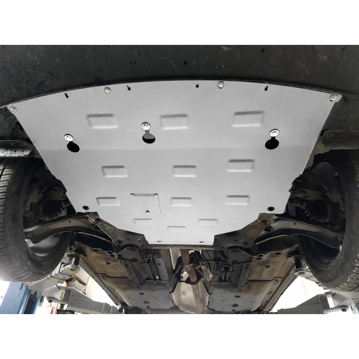 Aluminium Skid Plate for Engine, Scut Protection, Renault Kadjar 2015 - 2022 - EDK.ro