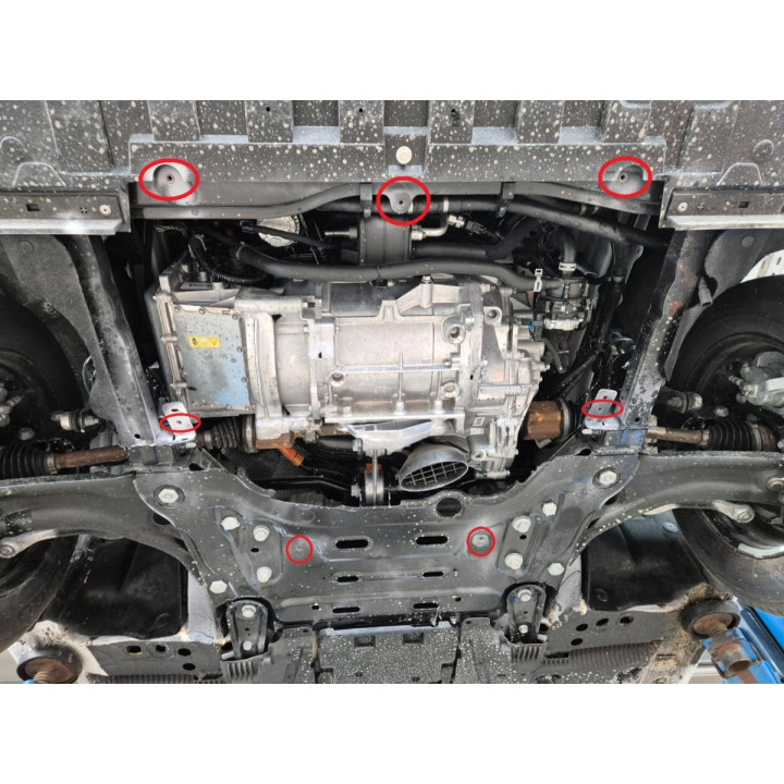 Scut Motor din Aluminiu, Scut Protection, Renault Kangoo 2021 - Prezent - EDK.ro