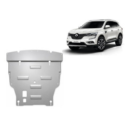 Aluminium Skid Plate for Engine, Scut Protection, Renault Koleos 2016 - 2025 - EDK.ro