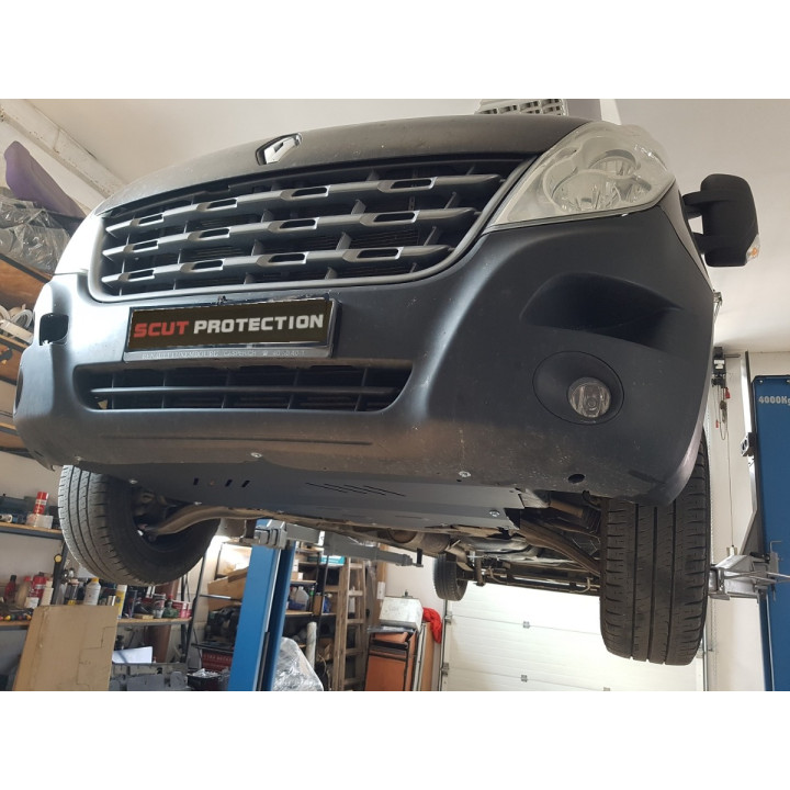 Skid Plate for Engine, Scut Protection 3, Renault Master 2010 - 2024 - EDK.ro