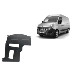 Skid Plate for Catalytic Converter, Scut Protection 3 Anti Theft, Renault Master 2022 - Present - EDK.ro