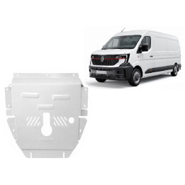 Aluminium Skid Plate for Engine, Scut Protection, Renault Master 2024 - Present - EDK.ro