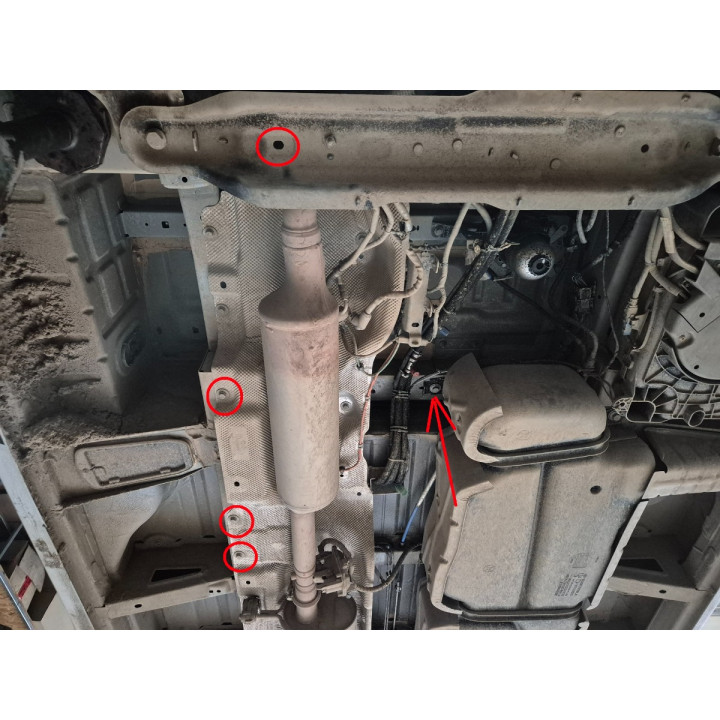 Scut Clapetă, Scut Protection Catalyst și Stop&Go, Renault Master 2024 - Prezent - EDK.ro