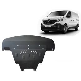 Skid Plate for Engine, Scut Protection After, Renault Trafic 2014 - 2021 - EDK.ro