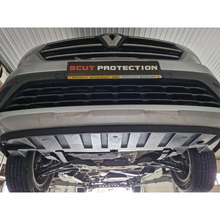 Aluminium Skid Plate for Engine, Scut Protection, Renault Trafic 2022 - Present - EDK.ro