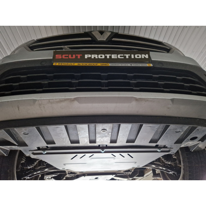 Aluminium Skid Plate for Engine, Scut Protection, Renault Trafic 2022 - Present - EDK.ro