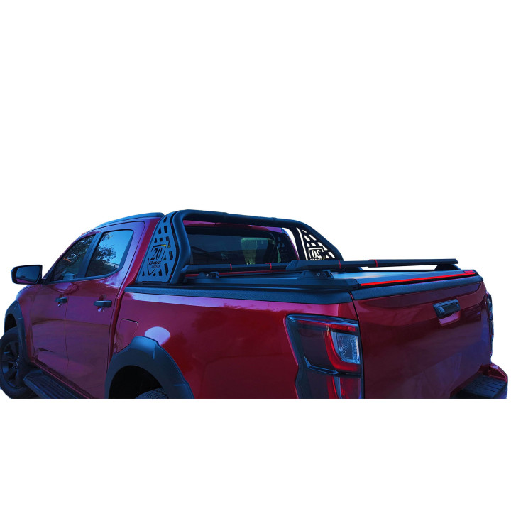 Manual Roll Top Tonneau Bed Cover, Tessera 4x4 Roll+, Isuzu D-Max Double Cab 2021 - Present - EDK.ro