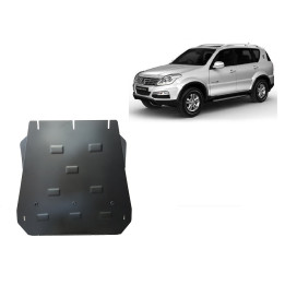 Skid Plate for Gearbox, Scut Protection 2, SsangYong Rexton 2007 - 2017 - EDK.ro