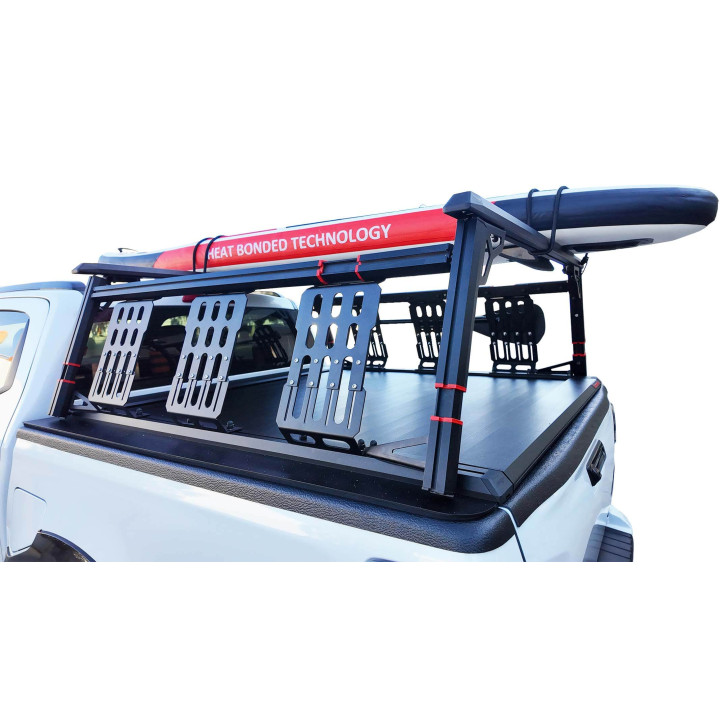 Manual Roll Top Tonneau Bed Cover, Tessera 4x4 Roll+, Isuzu D-Max Double Cab 2021 - Present - EDK.ro