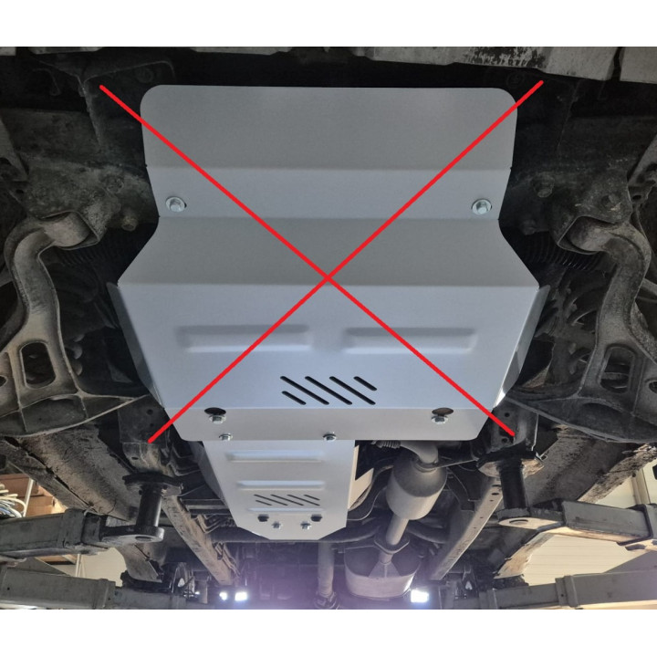 Aluminium Skid Plate for Gearbox, Scut Protection Xl7, Suzuki Grand Vitara 1998 - 2009 - EDK.ro