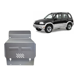 Aluminium Skid Plate for Engine, Scut Protection, Suzuki Grand Vitara 1999 - 2005 - EDK.ro