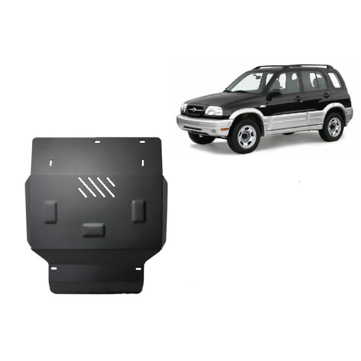 Skid Plate for Engine, Scut Protection, Suzuki Grand Vitara 1999 - 2005 - EDK.ro