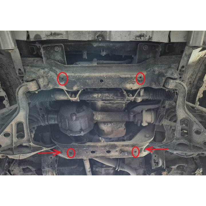 Skid Plate for Engine, Scut Protection, Suzuki Grand Vitara 1999 - 2005 - EDK.ro