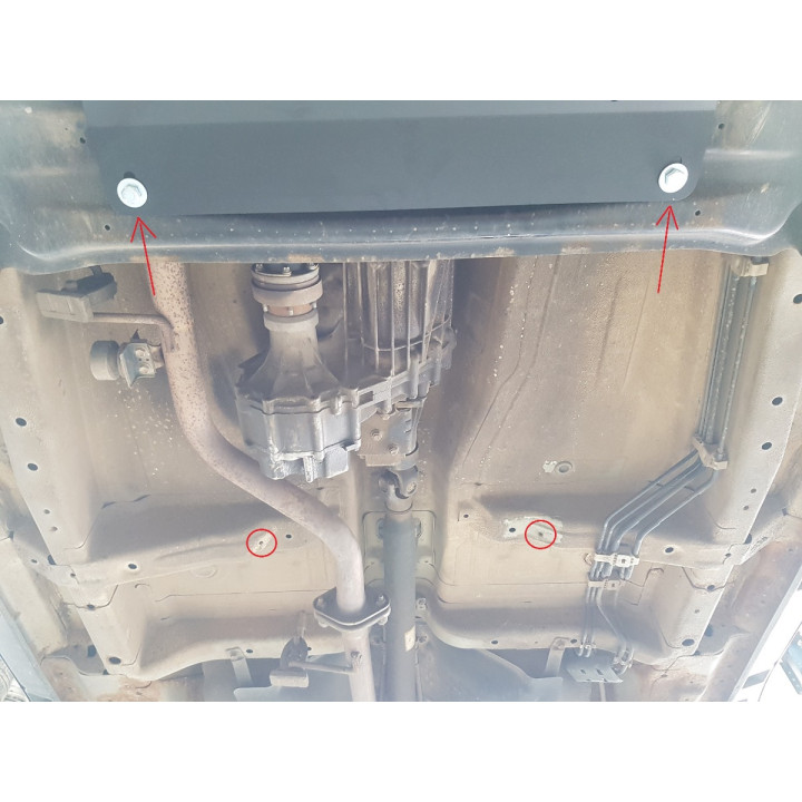 Skid Plate for Gearbox, Scut Protection 2, Suzuki Grand Vitara 2005 - 2019 - EDK.ro