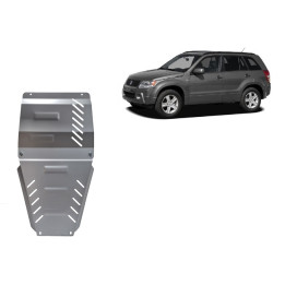 Scut Cutie de Viteze din Aluminiu, Scut Protection 2, Suzuki Grand Vitara 2005 - 2019 - EDK.ro