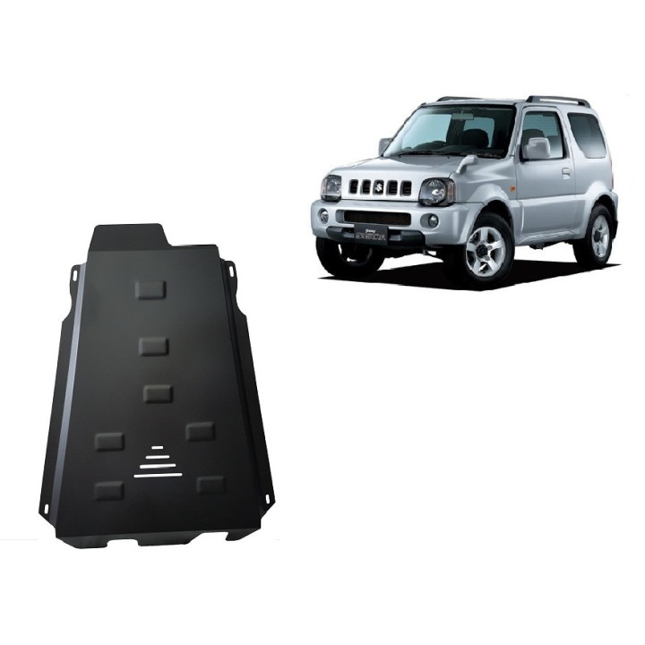 Skid Plate for Transfer Case, Scut Protection Case/reducer, Suzuki Jimny 1998 - 2018 - EDK.ro