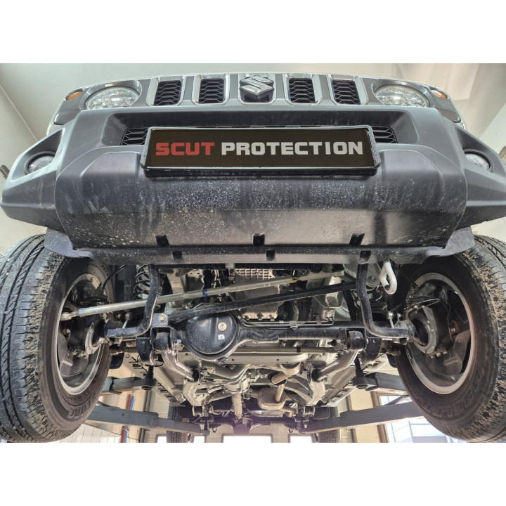 Skid Plate for Transfer Case, Scut Protection Case/reducer 5 Door Model, Suzuki Jimny 2018 - Present - EDK.ro