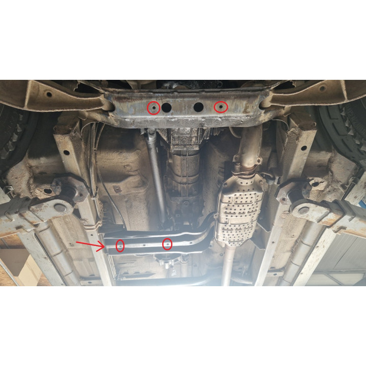 Skid Plate for Gearbox, Scut Protection 2.0, Suzuki Vitara 1988 - 1999 - EDK.ro