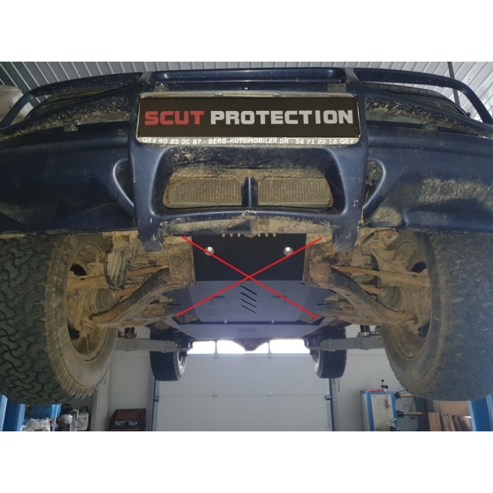 Skid Plate for Gearbox, Scut Protection, Suzuki Vitara 1988 - 1999 - EDK.ro
