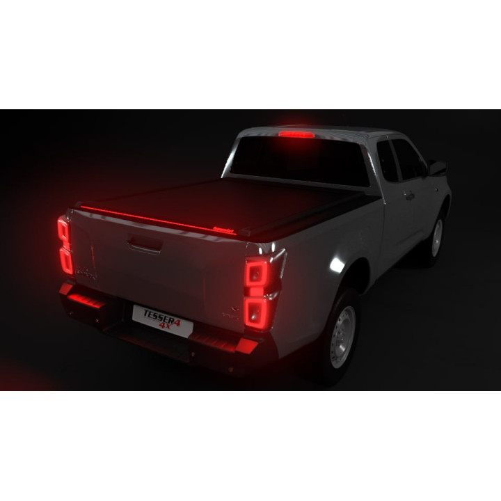 Închidere de Benă Tip Rulou Manual, Tessera 4x4 Roll+, Isuzu D-Max Cabină Extra 2021 - Prezent - EDK.ro
