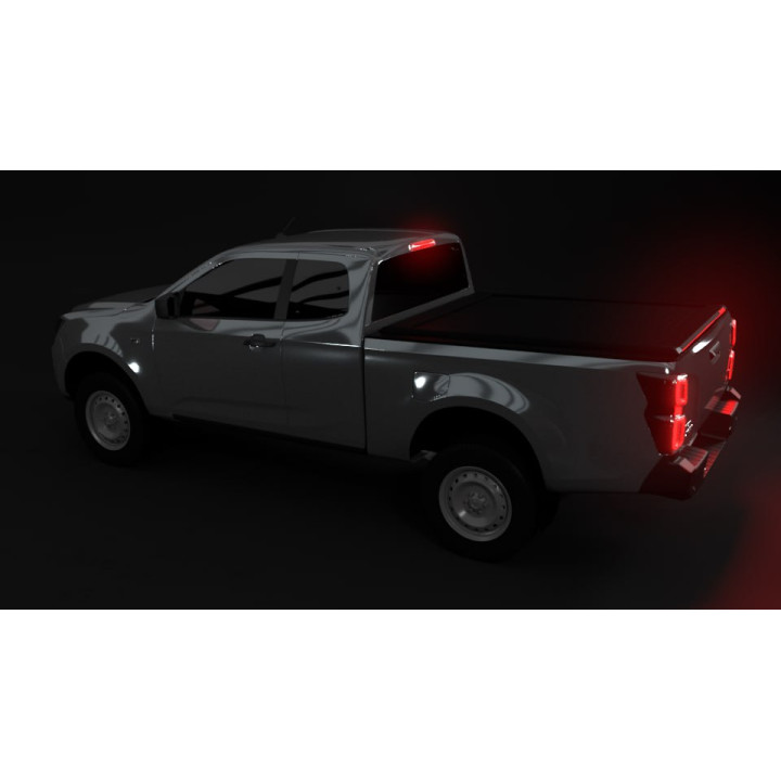 Manual Roll Top Tonneau Bed Cover, Tessera 4x4 Roll+, Isuzu D-Max Extra Cab 2021 - Present - EDK.ro