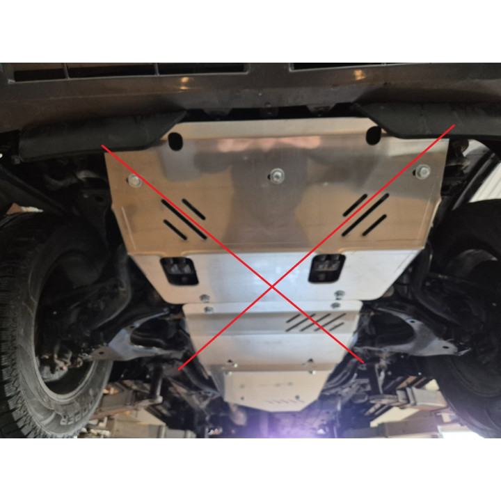 Scut Cutie de Viteze din Aluminiu, Scut Protection, Toyota 4Runner 2002 - 2009 - EDK.ro