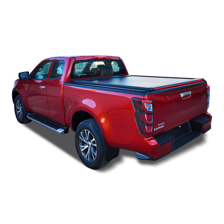 Manual Roll Top Tonneau Bed Cover, Tessera 4x4 Roll+, Isuzu D-Max Extra Cab 2021 - Present - EDK.ro